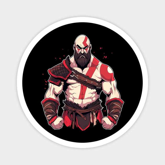 kratos Magnet by lets find pirate